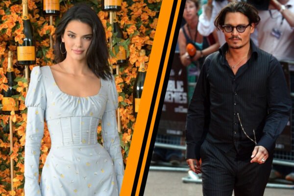 Kendall Jenner and Johnny Depp
