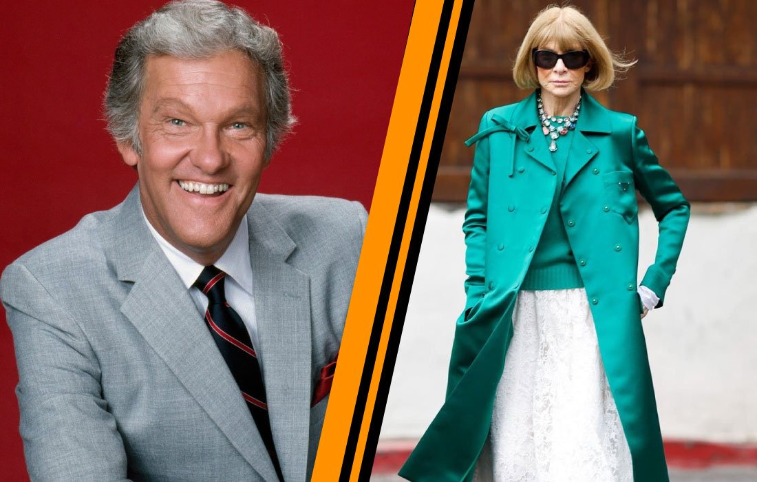 Tom Kennedy and Anna Wintour