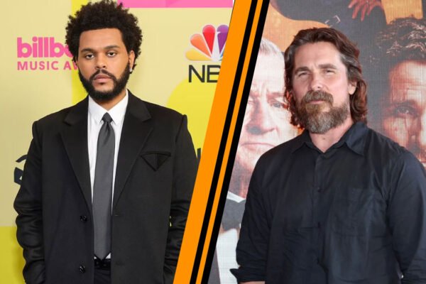 The Weeknd and Christian Bale