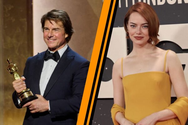 Tom Cruise and Emma Stone