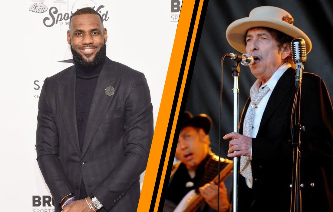 LeBron James and Bob Dylan