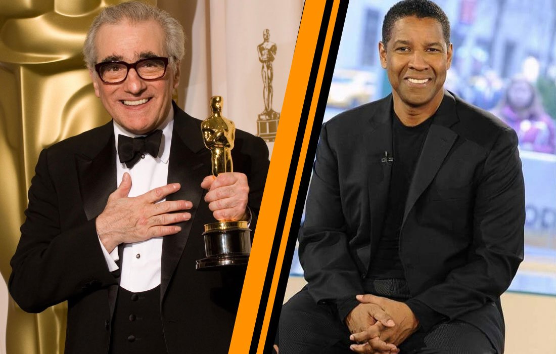 Martin Scorsese and Denzel Washington