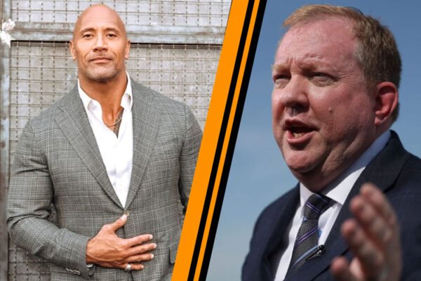 Dwayne Johnson and Stan Deal