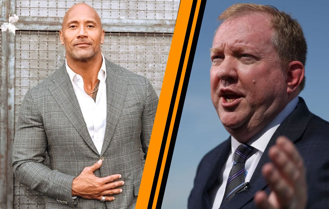Dwayne Johnson and Stan Deal