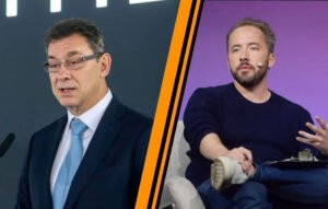Albert Bourla and Drew Houston
