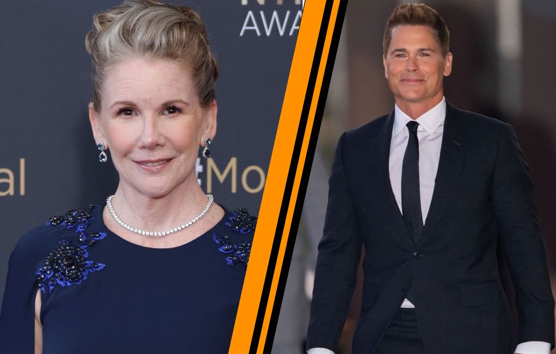 Melissa Gilbert and Rob Lowe