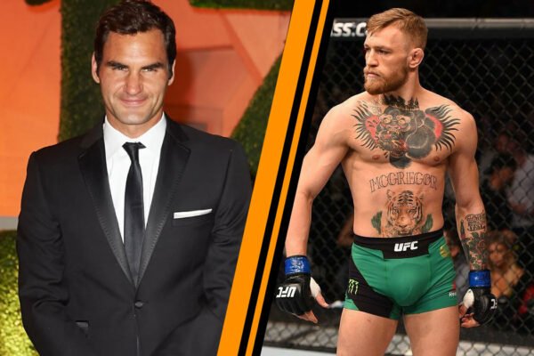 Roger Federer and Conor McGregor