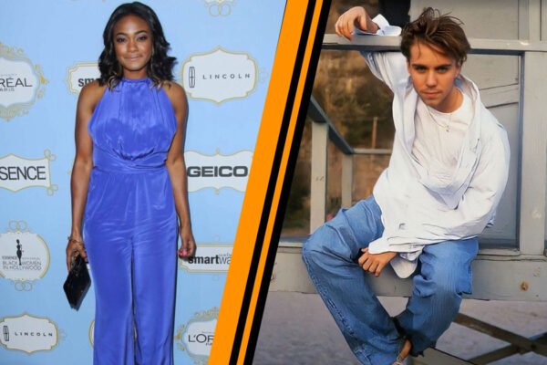 Tatyana Ali and Jonathan Brandis