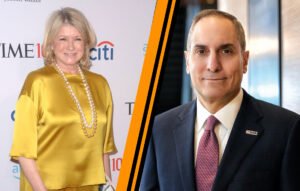 Martha Stewart and Andy Cecere