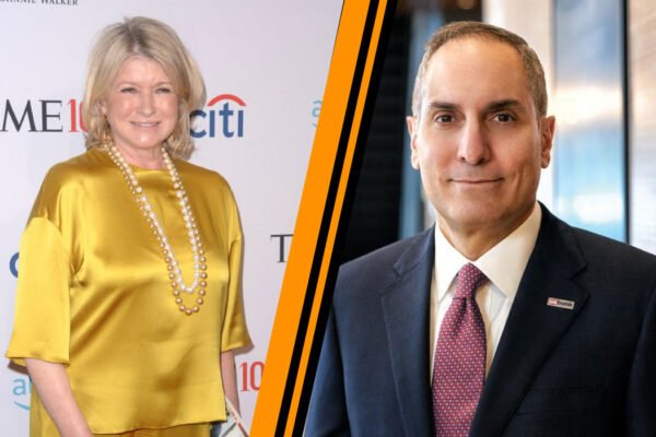 Martha Stewart and Andy Cecere