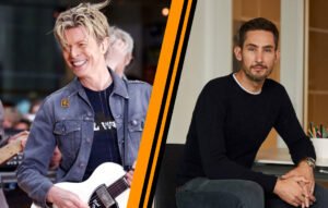 David Bowie and Evan Spiegel