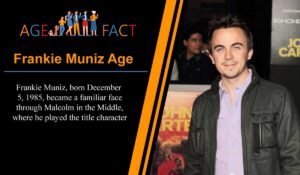 Frankie Muniz Age