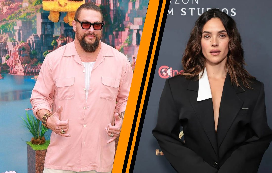 Jason Momoa and Adria Arjona