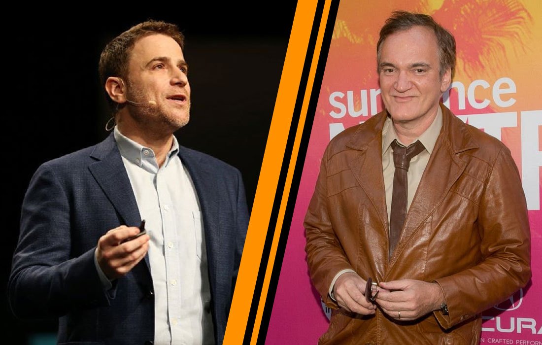 Stewart Butterfield and Quentin Tarantino