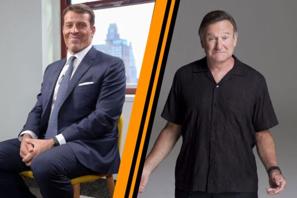 Tony Robbins and Robin Williams