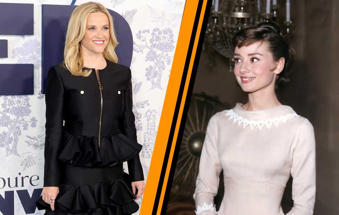Reese Witherspoon and Audrey Hepburn