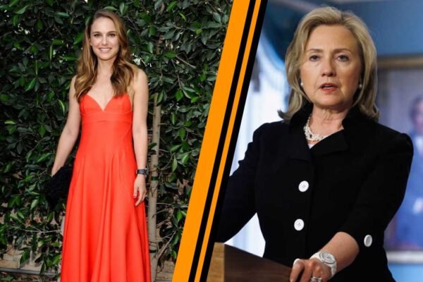 Natalie Portman and Hillary Clinton