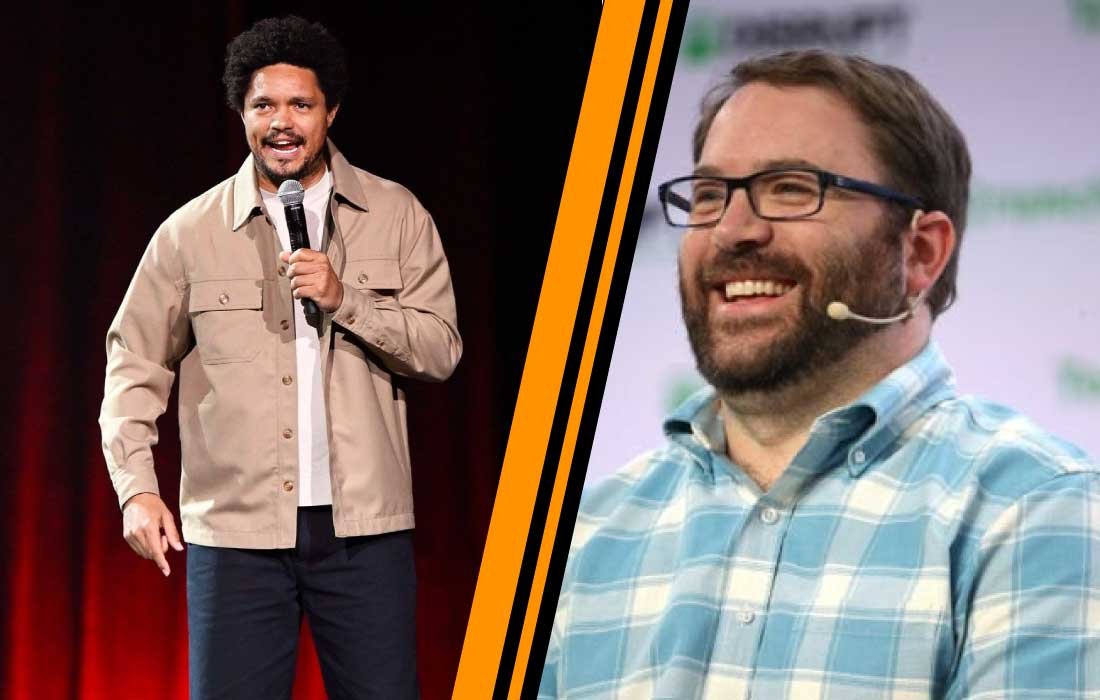 Trevor Noah and Cal Henderson