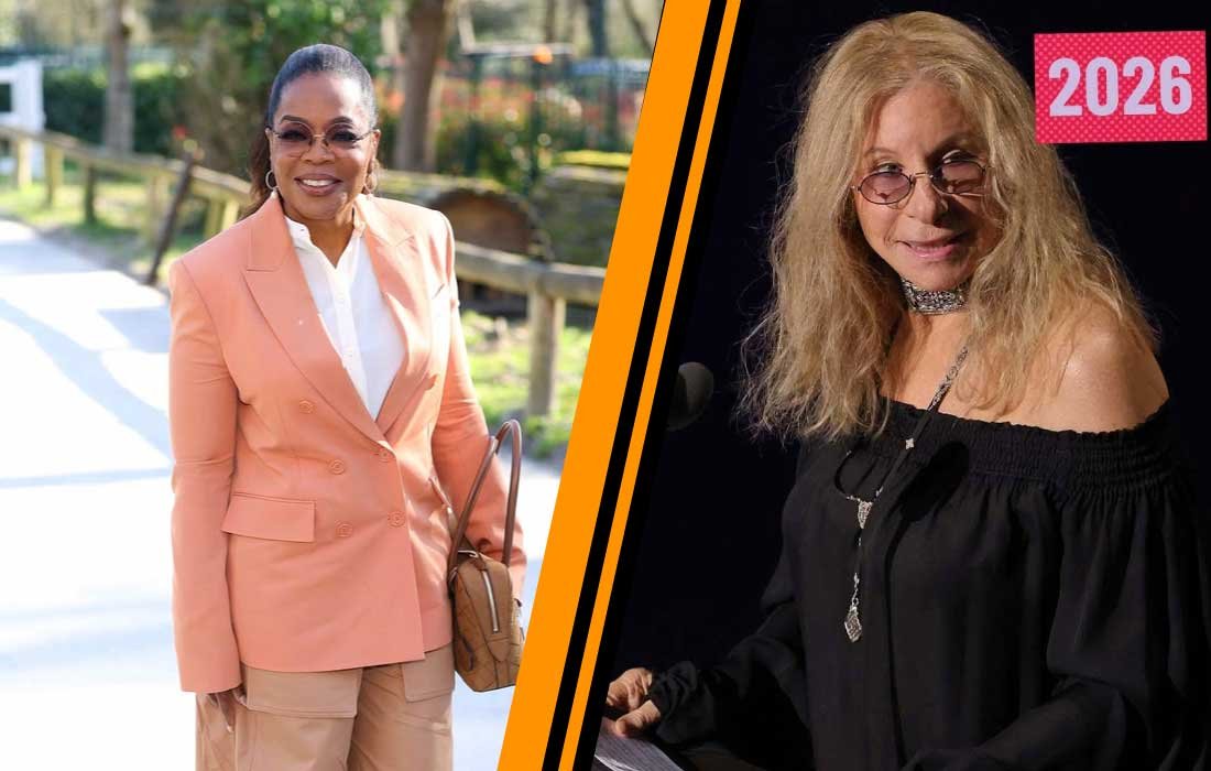 Oprah Winfrey and Barbra Streisand