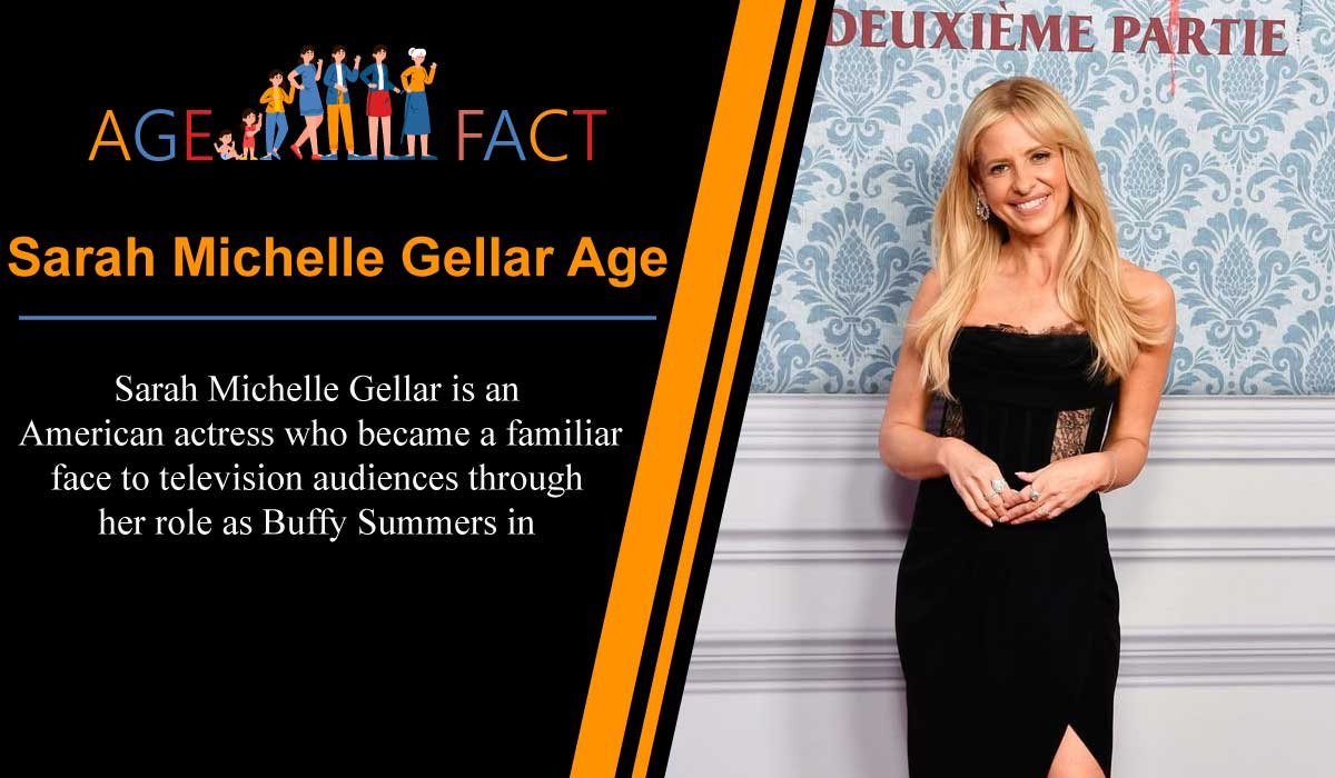 Sarah Michelle Gellar Age