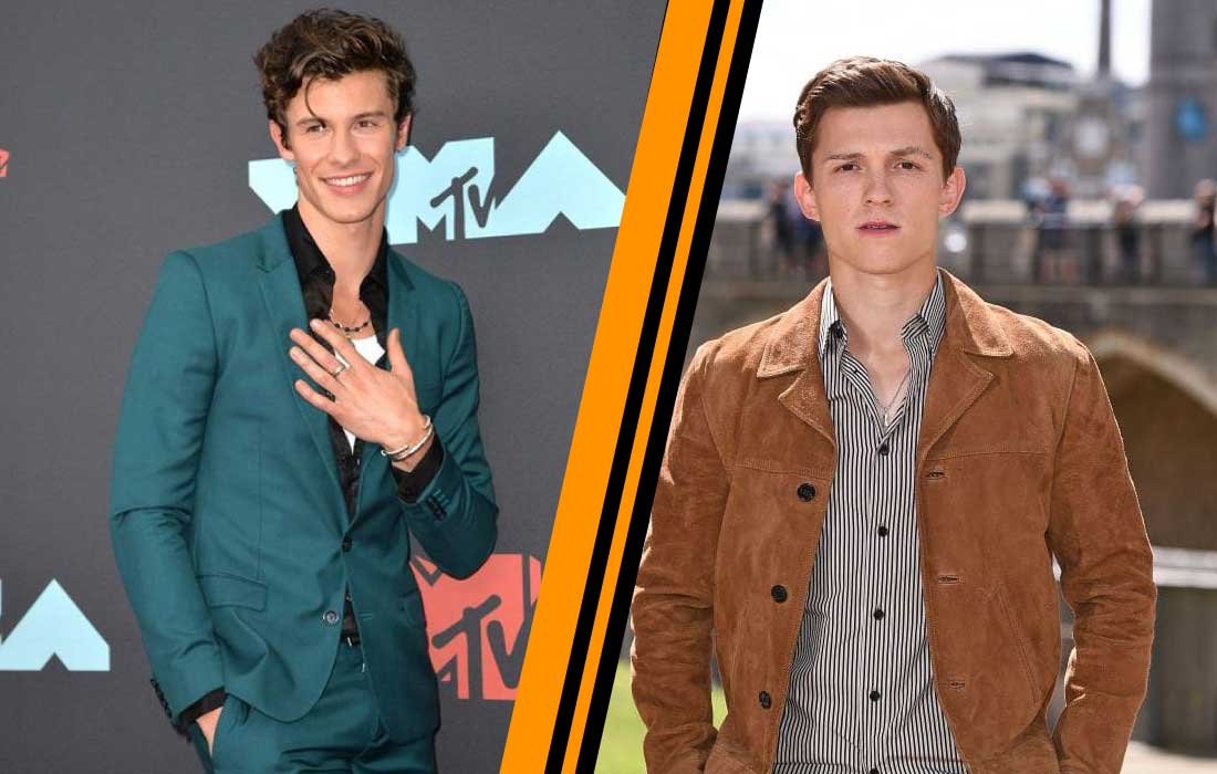 Shawn Mendes and Tom Holland